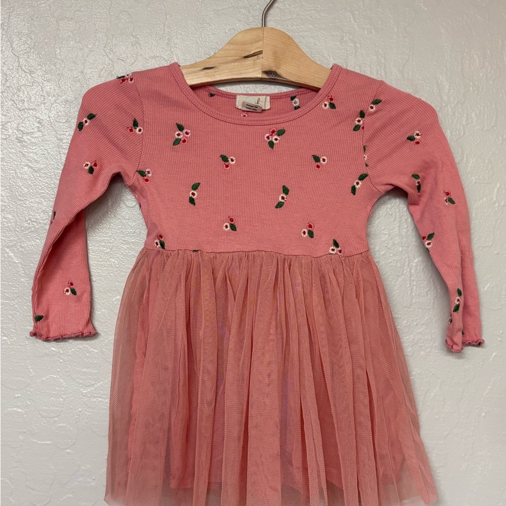 $19 ADD ON peek little peanut tulle floral dress 12-18M Zara Hanna‎ Andersson